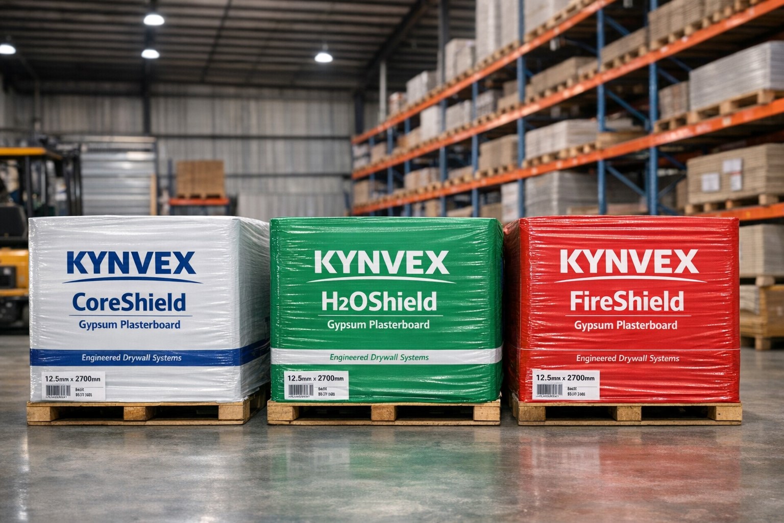 KYNVEX™ gypsum plasterboard product range